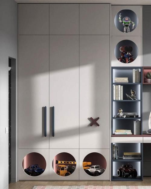 Необычный интерьер детской комнаты. 05