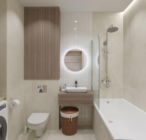 Проект однокомнатной квартиры, площадью - 35 кв. 03