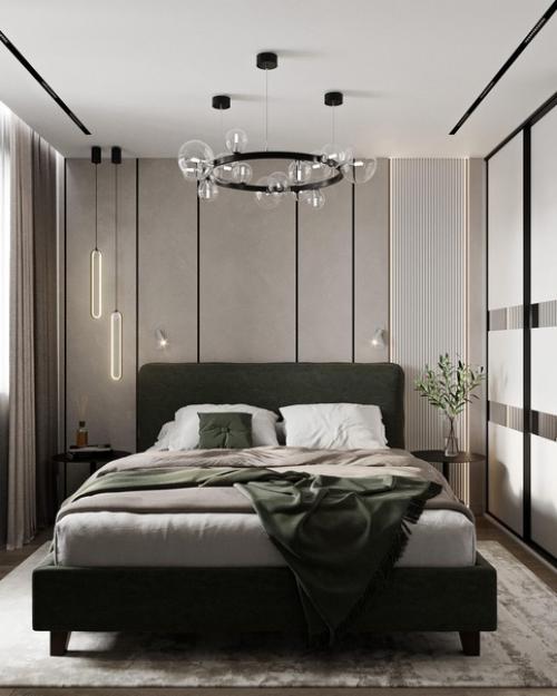 Светлая спальня в стиле - минимализм. 03