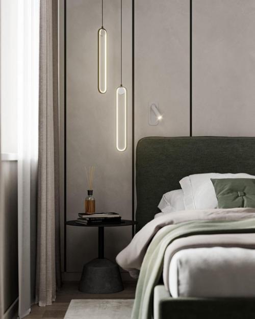 Светлая спальня в стиле - минимализм. 05