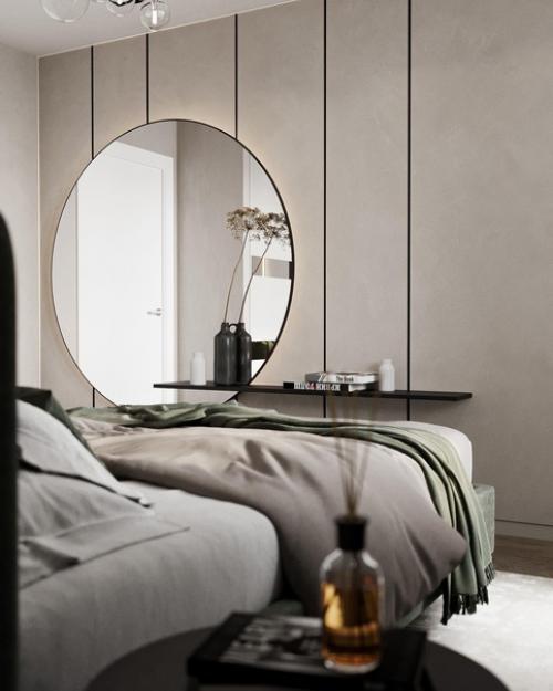 Светлая спальня в стиле - минимализм. 02