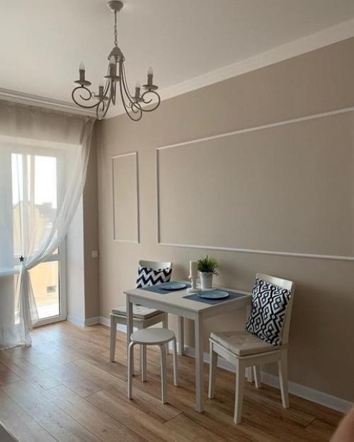 На яркие кухонные фасады решились. 03