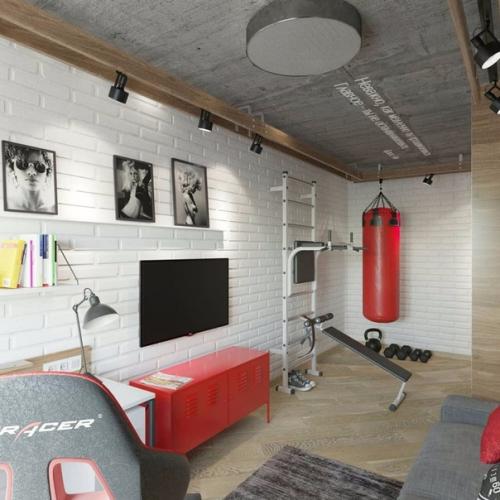 Решили переделать комнату сына подростка. 04