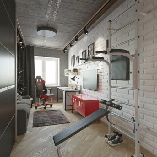 Решили переделать комнату сына подростка. 02