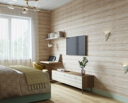 Спальня цвета лета. 04