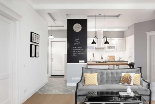 На перевоплощение квартиры ушло 4 месяца. 03