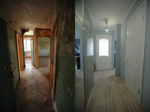 Закончили ремонт в 3-ох комнатной хрущевке. 07