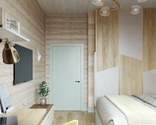 Спальня цвета лета. 03