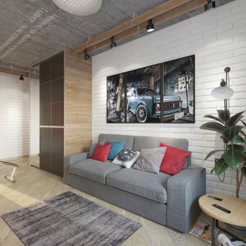 Решили переделать комнату сына подростка. 05