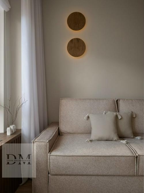 Небольшое, но очень уютное пространство площадью 33 кв. 09