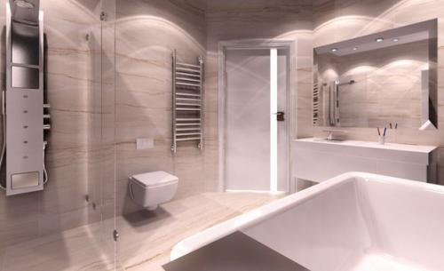 Двухуровневая квартира для молодой семьи. 06