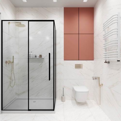 Интерьер двухкомнатной квартиры в приятных пастельных тонах. 07