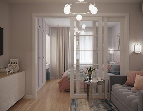 Легкий, свежий!  А какими словами вы интерьер этой однушки опишите. 03