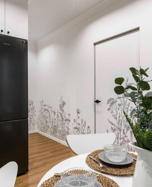 Однокомнатная квартира, площадью - 45 кв. 09