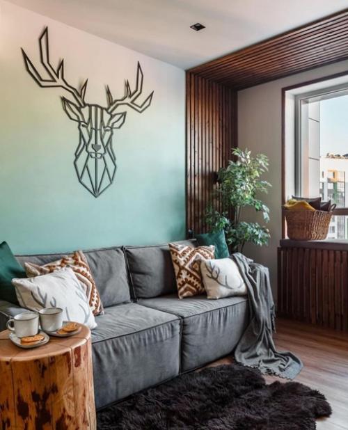 Однокомнатная квартира, площадью - 45 кв. 02