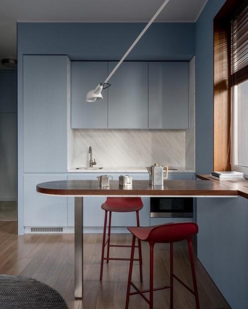 Функциональный и очень удобный интерьер студии. 07