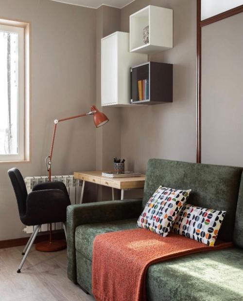 Дизайн студии, площадью 24 кв. 05