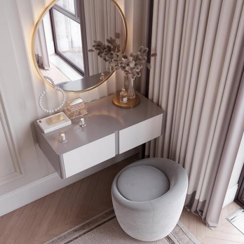 Стильная спальня.  Как богато и красиво смотрятся бежевые цвета в интерьере. 02