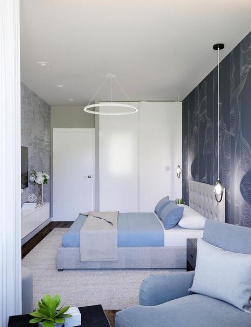 В каком цветовом решении эта спальня вам больше нравится? 01