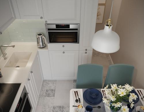 Легкий, свежий!  А какими словами вы интерьер этой однушки опишите. 06