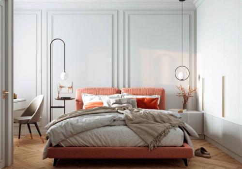 Интерьер двухкомнатной квартиры в приятных пастельных тонах. 02