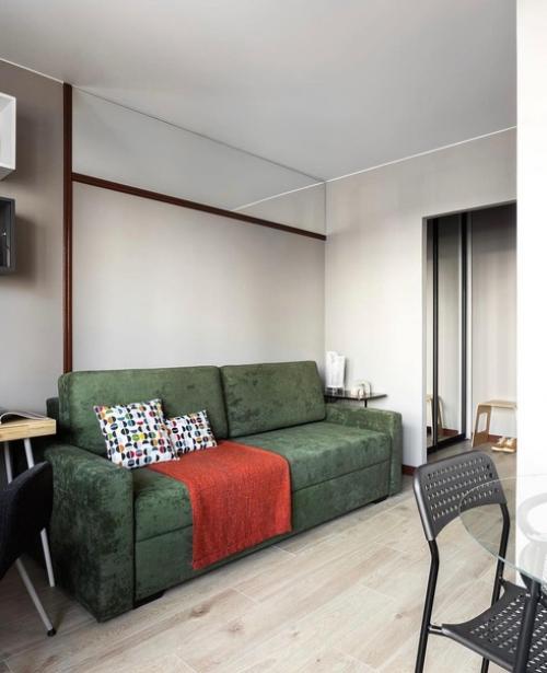 Дизайн студии, площадью 24 кв. 04