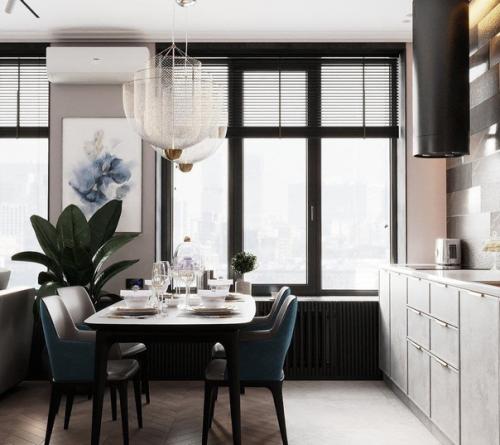 Как яркие детали интерьер преображают! 01