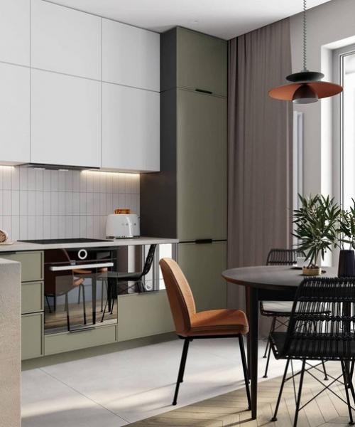 Небольшая кухонька на 9, 8 кв. 02