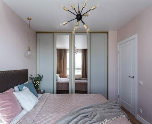 Интерьер квартиры в пастельных оттенках. 04