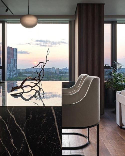 Интерьер квартиры площадью 76, 4 кв. 02