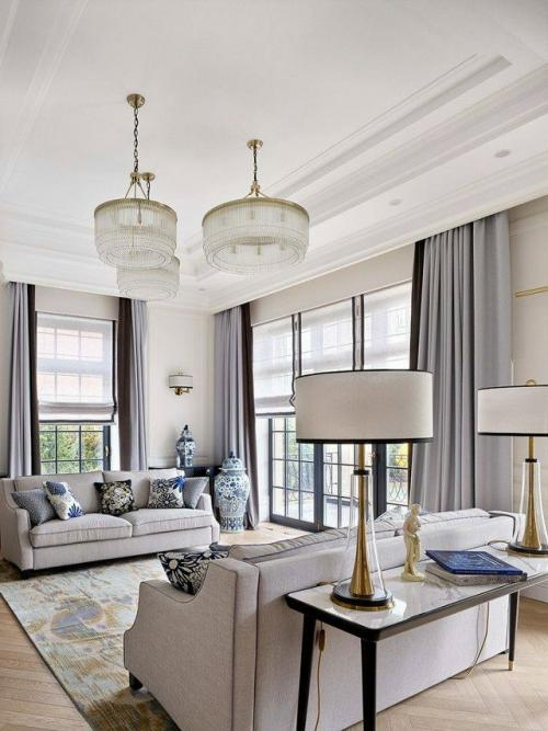 Интерьер в стиле американской классики сочетает в себе сдержанную элегантность, комфорт и практичность. 02
