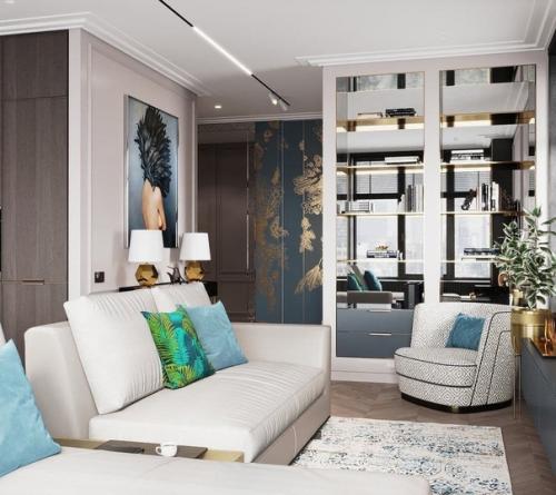 Как яркие детали интерьер преображают! 05