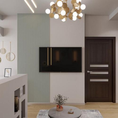 Дизайн - проект гостиной - 18, 45 кв. 07