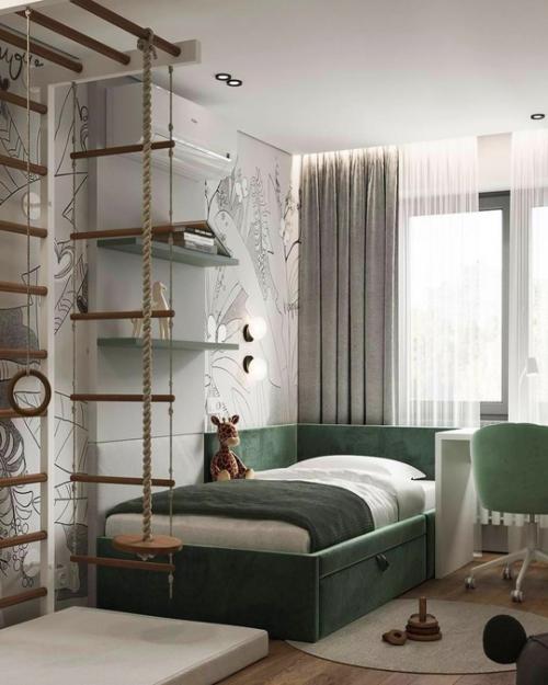 Прекрасная детская.  Спокойная, красивая.