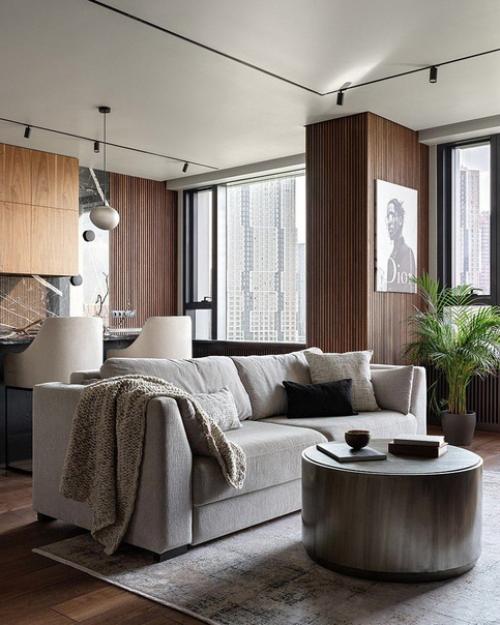 Интерьер квартиры площадью 76, 4 кв. 01