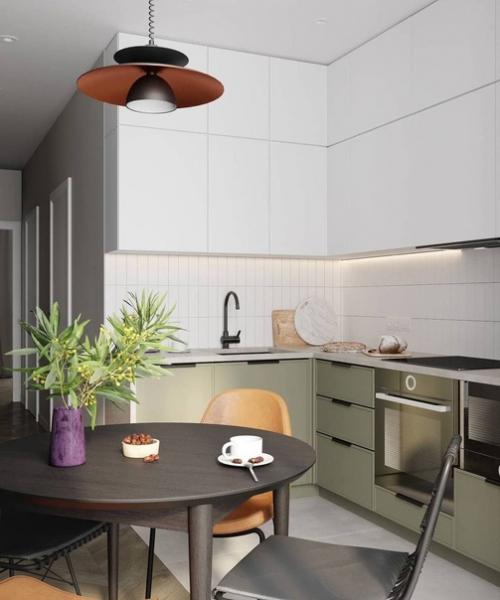 Небольшая кухонька на 9, 8 кв. 03