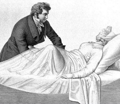 В течение нескольких столетий в Европе врачи практиковали так называемое 