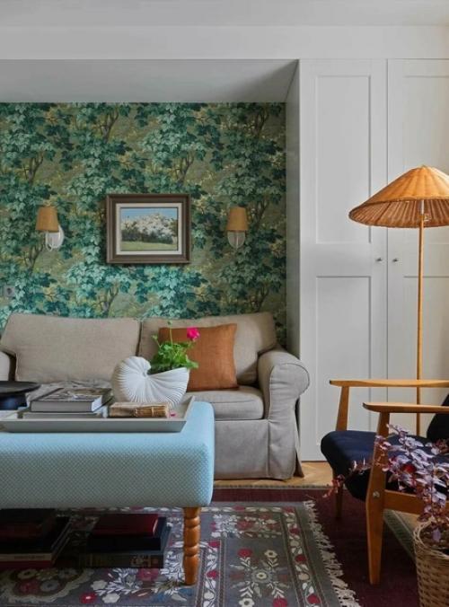 Эклектичный интерьер - это искусственное смешение стилей, подчиненное общей идее. 05