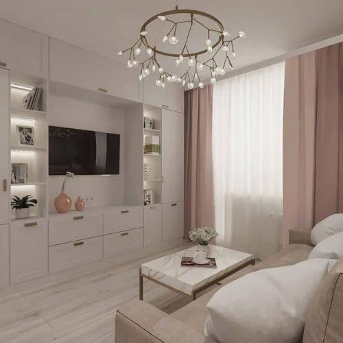 Дизайн квартиры в светлых тонах. 02
