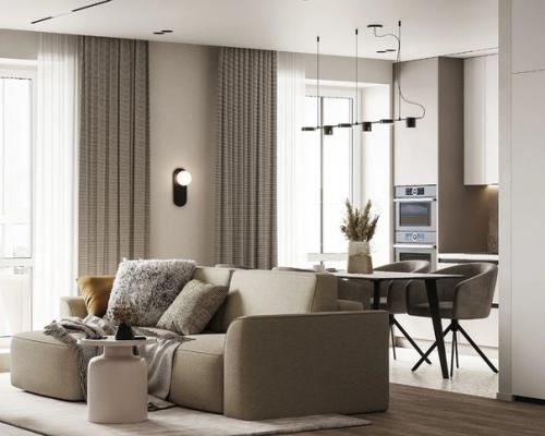 Кухня - гостиная 34. 01