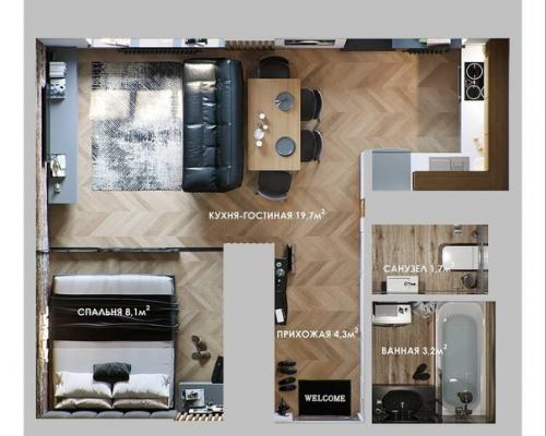 Современный и стильный ремонт. 09