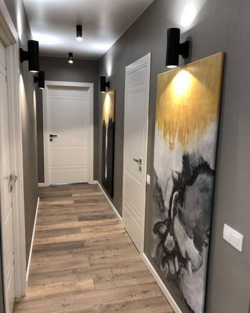 Очень круто!  Сдержанно и в то же время яркие пятна оживляют) не напрягает глаз.