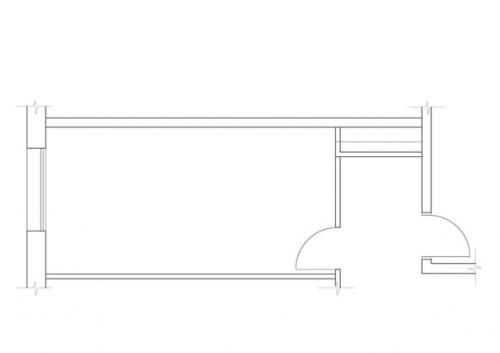 Квартира - студия, площадью 22 кв. 05