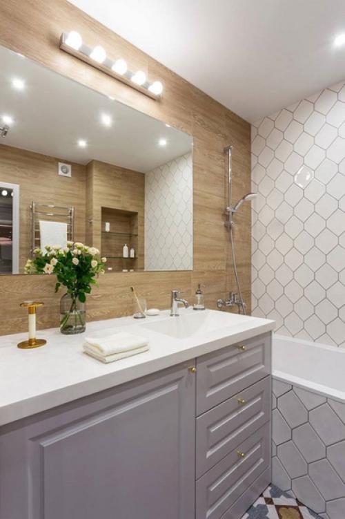 Дизайн квартиры в светлых тоннах. 08