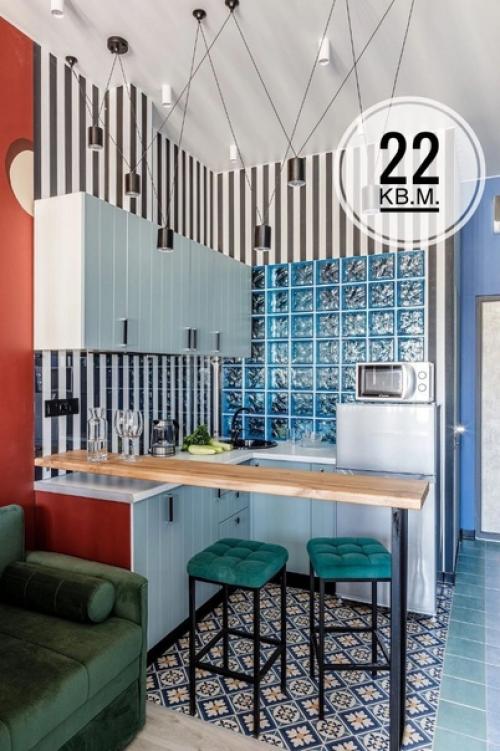 Квартира - студия, площадью 22 кв.