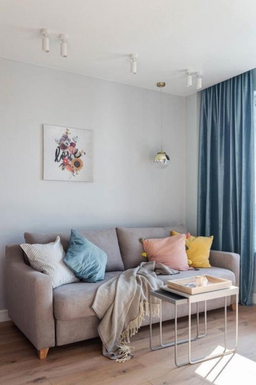 Дизайн квартиры в светлых тоннах. 02