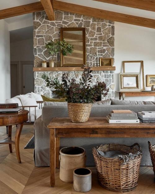 Натуральный камень, дерево и красивые виды из окна. 05