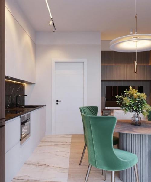 Кухня - гостиная площадью 15 кв. 02