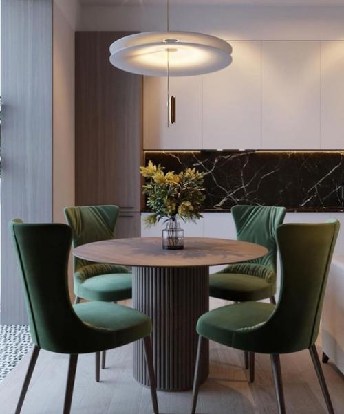 Кухня - гостиная площадью 15 кв. 04