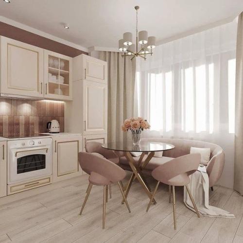 Дизайн квартиры в светлых тонах.